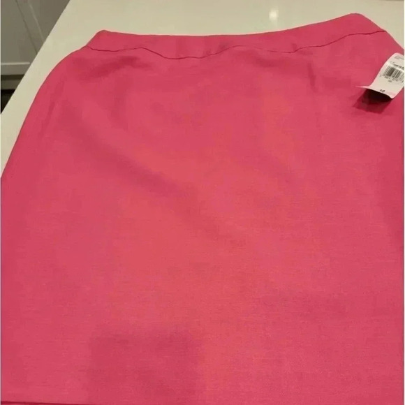 9 % C0 Hot Pink Pencil Skirt Lined size  10 NWT - Picture 8 of 9